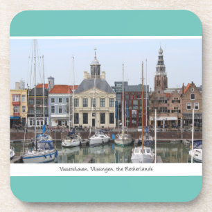 Vissershaven View, Vlissingen, Netherlands Coaster