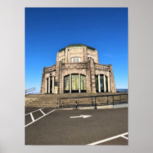 Vista House, Columbia River Gorge, Oregon Poster