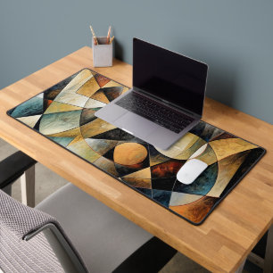 Visual Abstraction Desk Mat