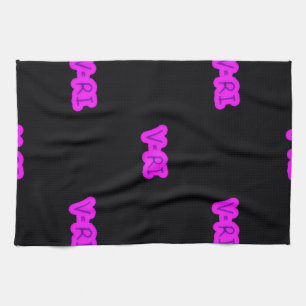 Visual appeal tea towel