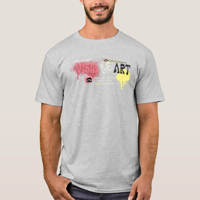 Visual Art | Creative Expression & Abstract Design T-Shirt (Front)