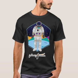 Visual Astronaut Moon Walk T-Shirt