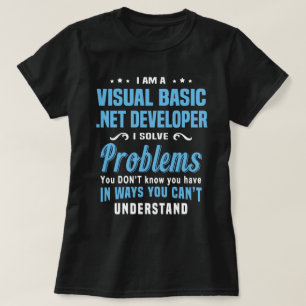 Visual Basic .NET Developer T-Shirt