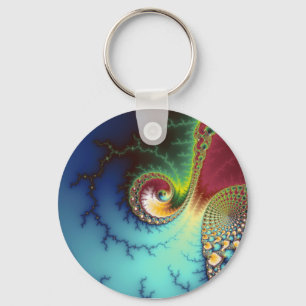 Visual Cortex Key Ring