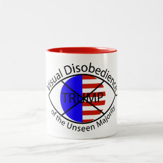Visual Disobedience of the Unseen Majority Mug