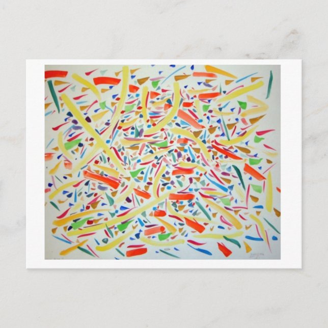 Visual Paths II by Jonathan FeBland Postcard (Front)