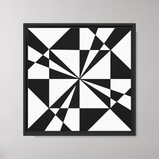 Visual Pull | Modern Stretched Canvas Print