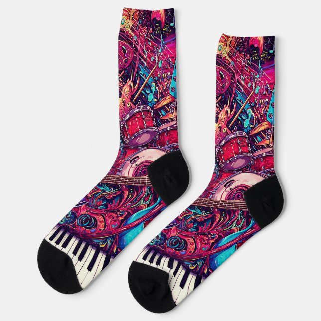 Visual Sounds Socks (Left)