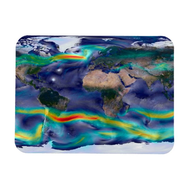 Visualisation Of Global Winds. Magnet (Horizontal)