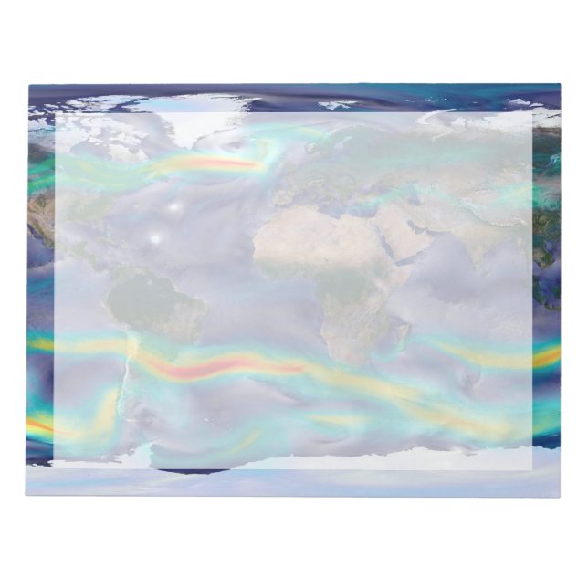 Visualisation Of Global Winds. Notepad (Front)