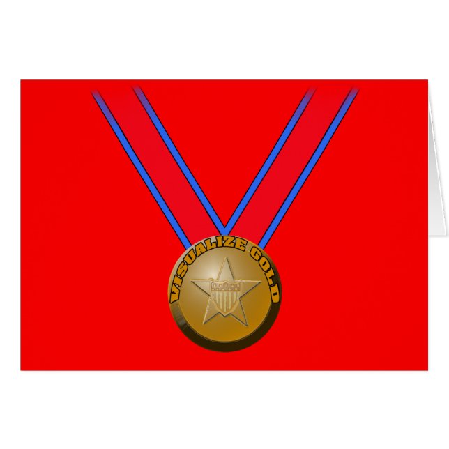 Visualise a Gold Medal Performance (Front Horizontal)