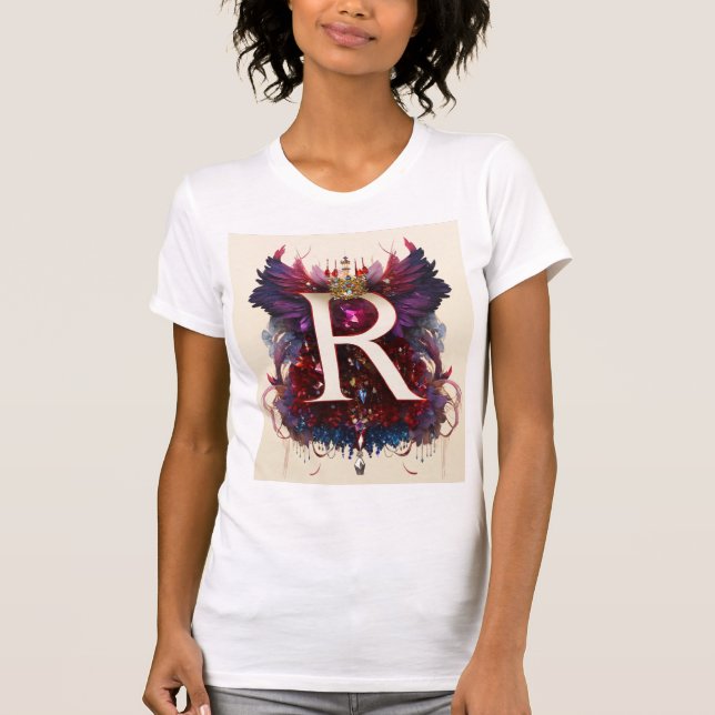  Visualise. Wear R." "R: The Art of Data" T-Shirt (Front)