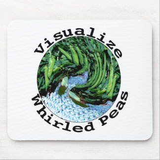 Visualise Whirled Peas Mousepad