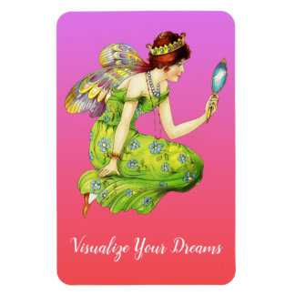 Visualise Your Dreams Colourful Fairy Magnet