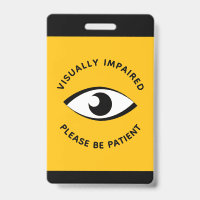 Visually Impaired Partially Sighted Low Vision Eye