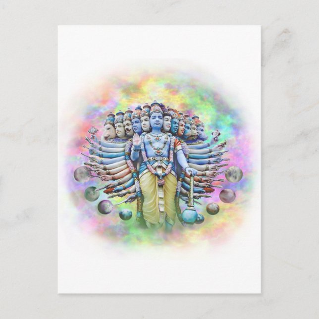 Viswarupa - the Universal Form Postcard (Front)