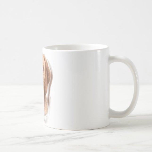 Viszla Portrait Coffee Mug (Right)
