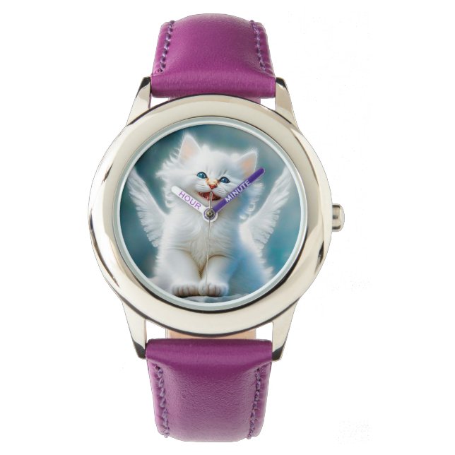 Vitage Kitten Angel Watch (Front)