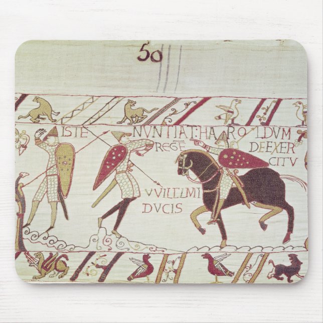 Vital informs King Harold Mouse Pad (Front)