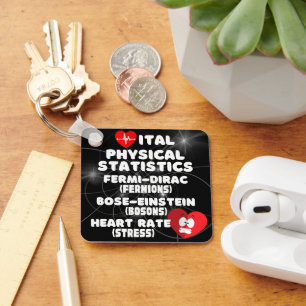 Vital Physical Statistics Key Ring