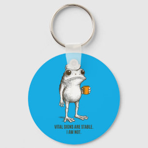 Vital-Signs Are Stable Not Frog Medic Paramedics Key Ring