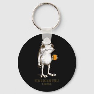 Vital-Signs are Stable Not Frog Medic Paramedics Key Ring