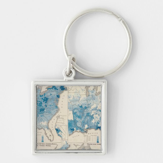 Vital statistics, United Census Key Ring (Front)