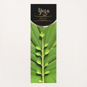 Vitality Green Leaf - Yoga Mat