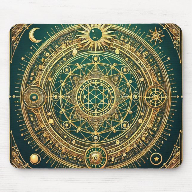 Vitality & Longevity Sigil Mouse Pad (Front)