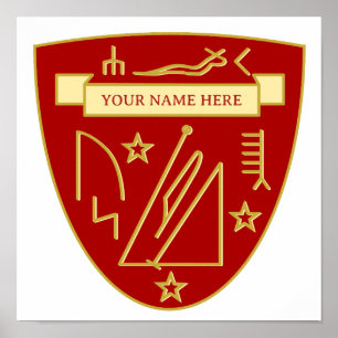 Vitality & Wellness Personalised Talisman Poster