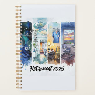 "Vitals Closed: Retired Nurse 2025 Life Planner" Planner