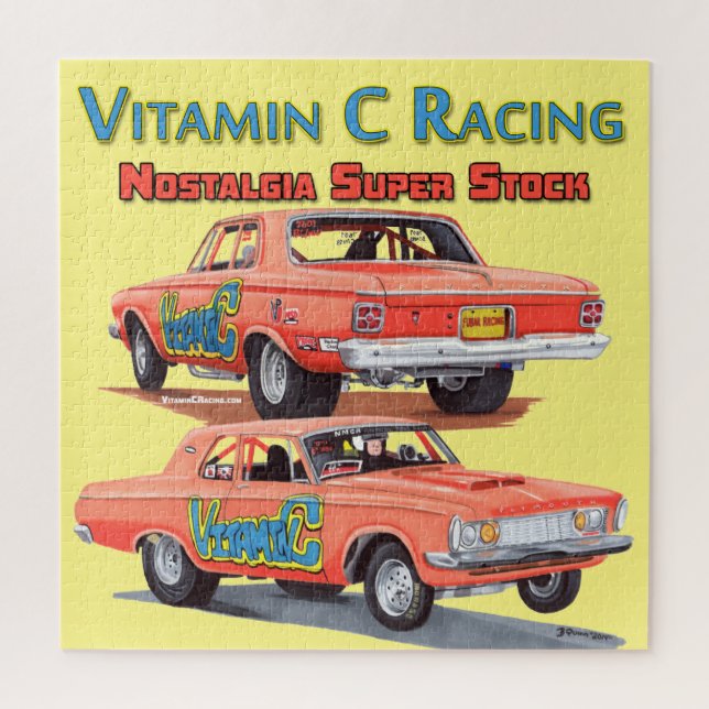 Vitamin C Puzzle (Vertical)