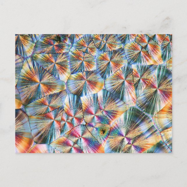 Vitamin C under the microscope Postcard (Front)