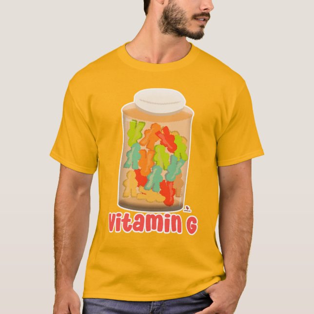 Vitamin G Meeple Board Game Fun T-Shirt (Front)