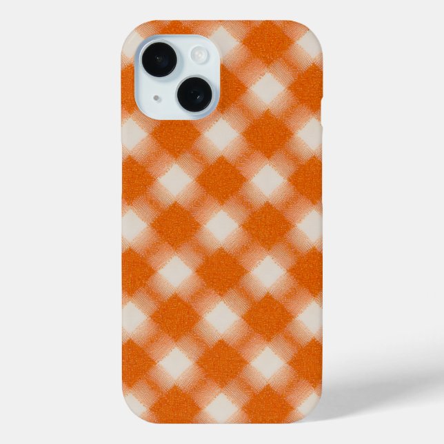 Vitamin Orange and Ivory Phone Case (Back)
