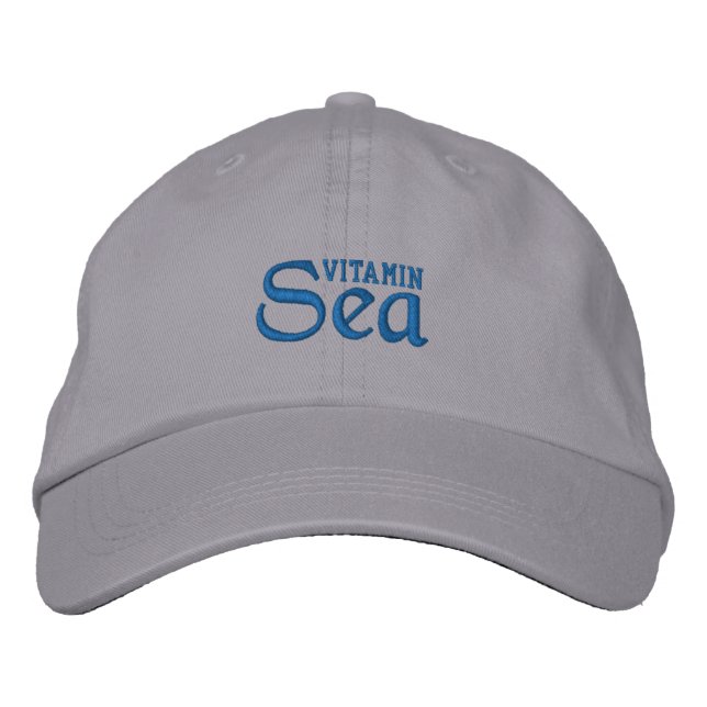 VITAMIN SEA Cap (Grey) (Front)