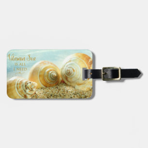 Vitamin Sea is All I Need Custom Luggage Tag