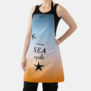Vitamin Sea Mode Orange Summer Colour Apron
