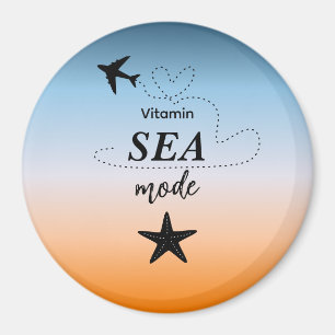 Vitamin Sea Mode Orange Summer Colour Magnet