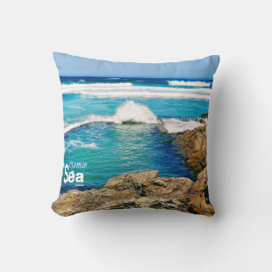 Vitamin Sea surf and waves Cushion