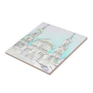 Vitebsk Belarus Church Architecture Витебск Плитка Ceramic Tile