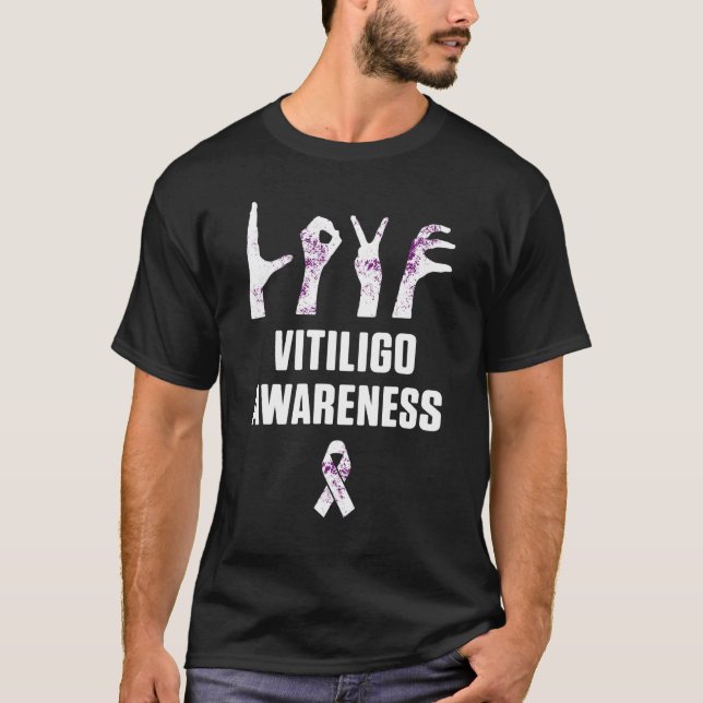 Vitiligo Awareness Enduring Vitiligo Awareness 1 T-Shirt (Front)