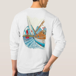 Vito Dumas yacht-T sailing in Port Townsend WA T-Shirt