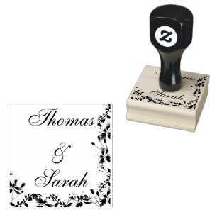Vitorian Meadow Rubber Stamp