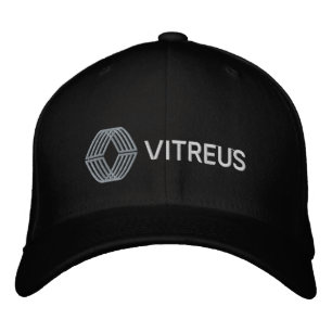 VITREUS Embroidered Flexfit Wool Cap BLACK