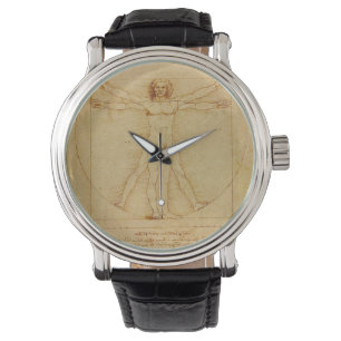 Vitruvian Man by Leonardo Da Vinci Watch