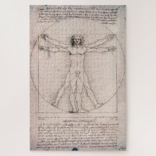 Vitruvian Man, Leonardo da Vinci Jigsaw Puzzle