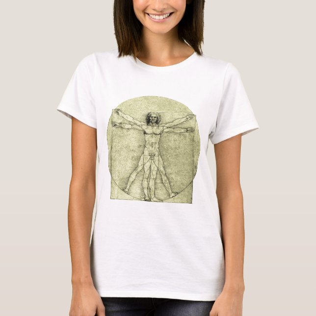 Vitruvian Man T-Shirt (Front)
