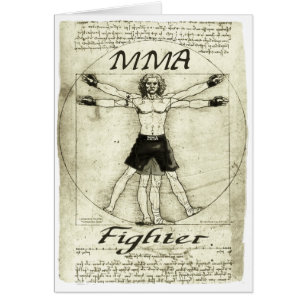 Vitruvian MMA Man