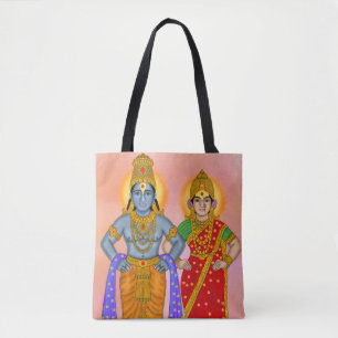 Vitthal Rukmini Tote Bag